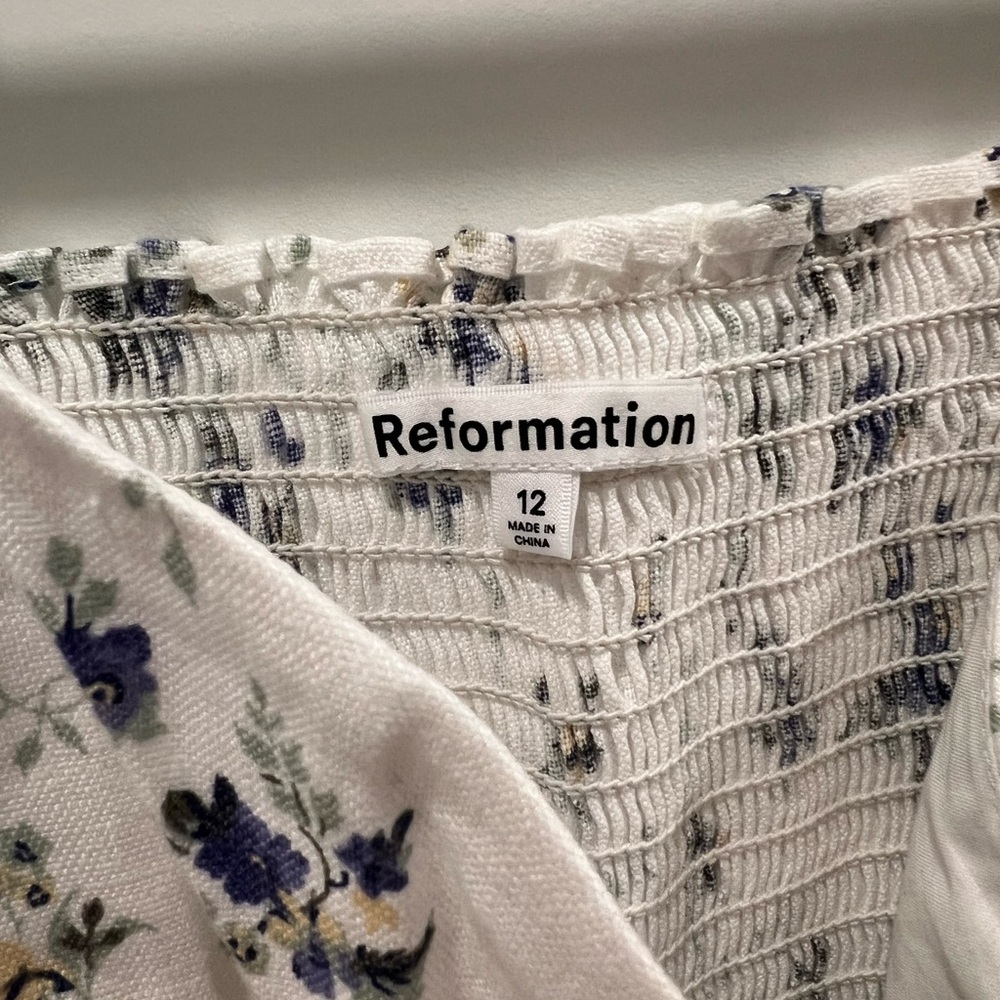 Reformation Rome Linen Top - Picture 4 of 6